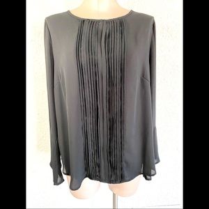 GNW Black Blouse with detail